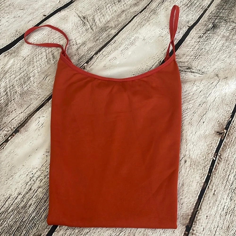 Women’s CATO orange cami top 18/20W - Picture 2 of 3
